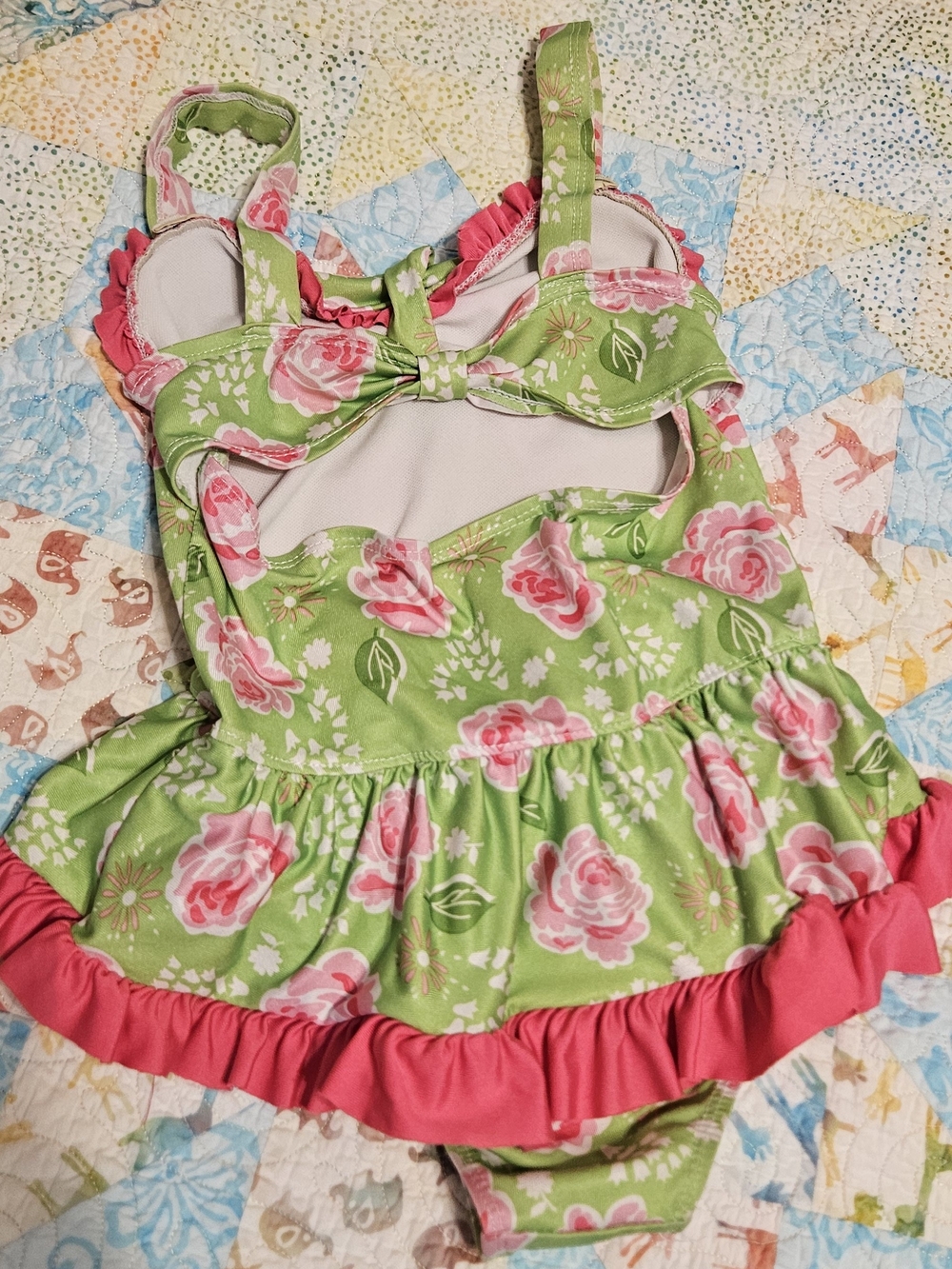 Penelope Mack Girls One-Piece Swimwear Size 6 - Picture 3 of 4